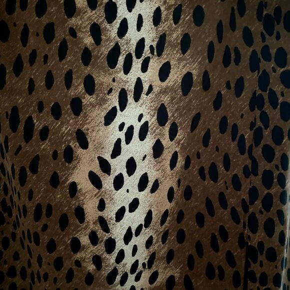 MICHAEL Michael Kors Brown and Black Animal Print Skirt - Picture 2 of 9